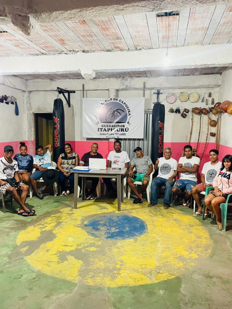 Vereador Jamiltom Fernandes participa da criação da Associação dos Capoeiristas e Arte Músicos de Ponto Novo