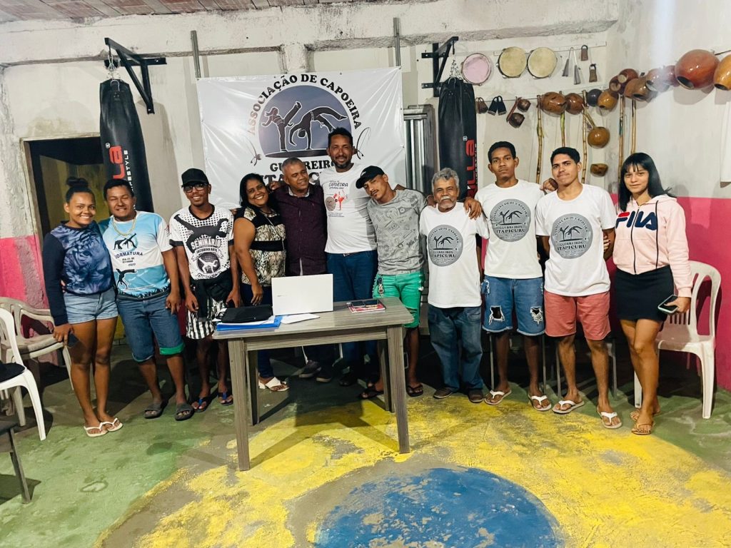 Vereador Jamiltom Fernandes participa da criação da Associação dos Capoeiristas e Arte Músicos de Ponto Novo