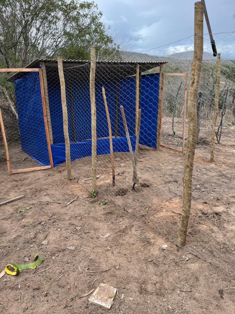 Vereador Jamiltom Fernandes acompanha implantação de quintais produtivos em Ponto Novo.