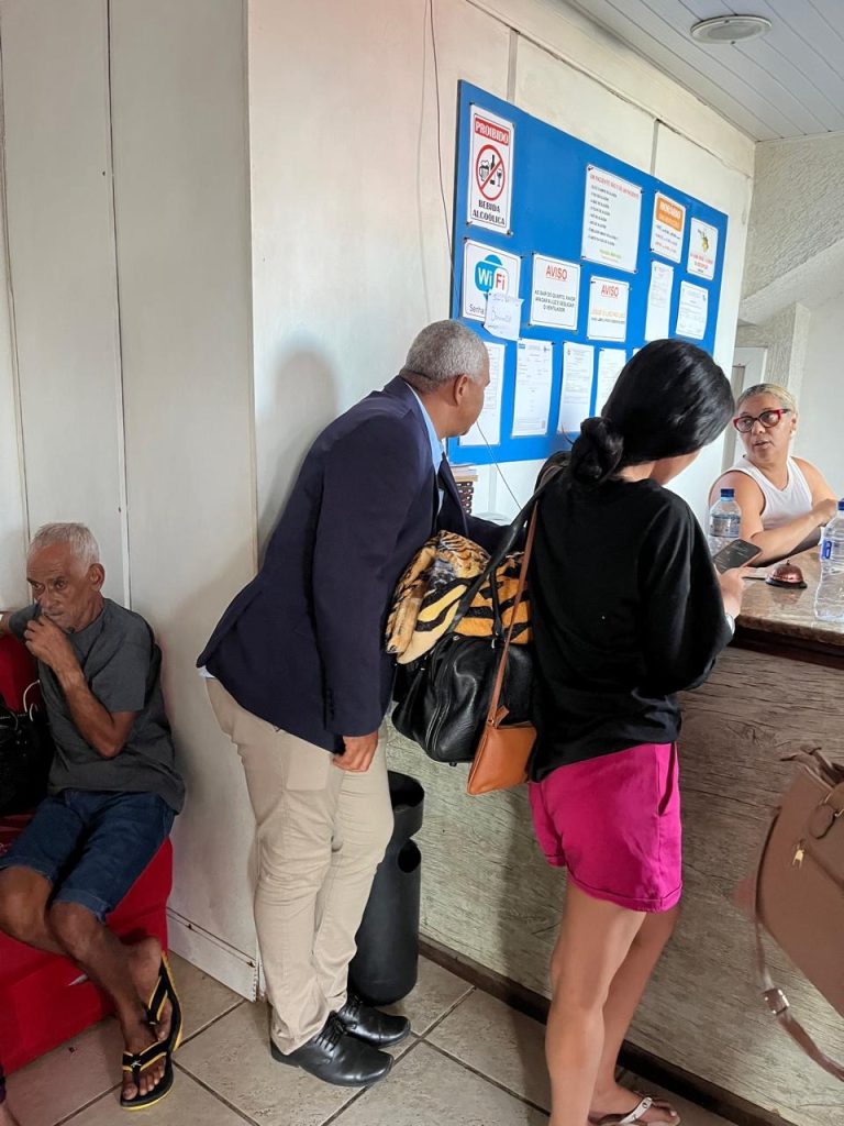Vereador Jamiltom Fernandes visita pousada que acolhe pacientes de Ponto Novo em tratamento na capital baiana
