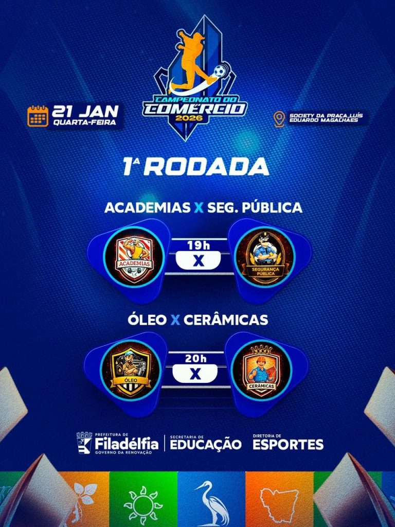 Campeonato do Comércio 2026 começa hoje em Filadélfia