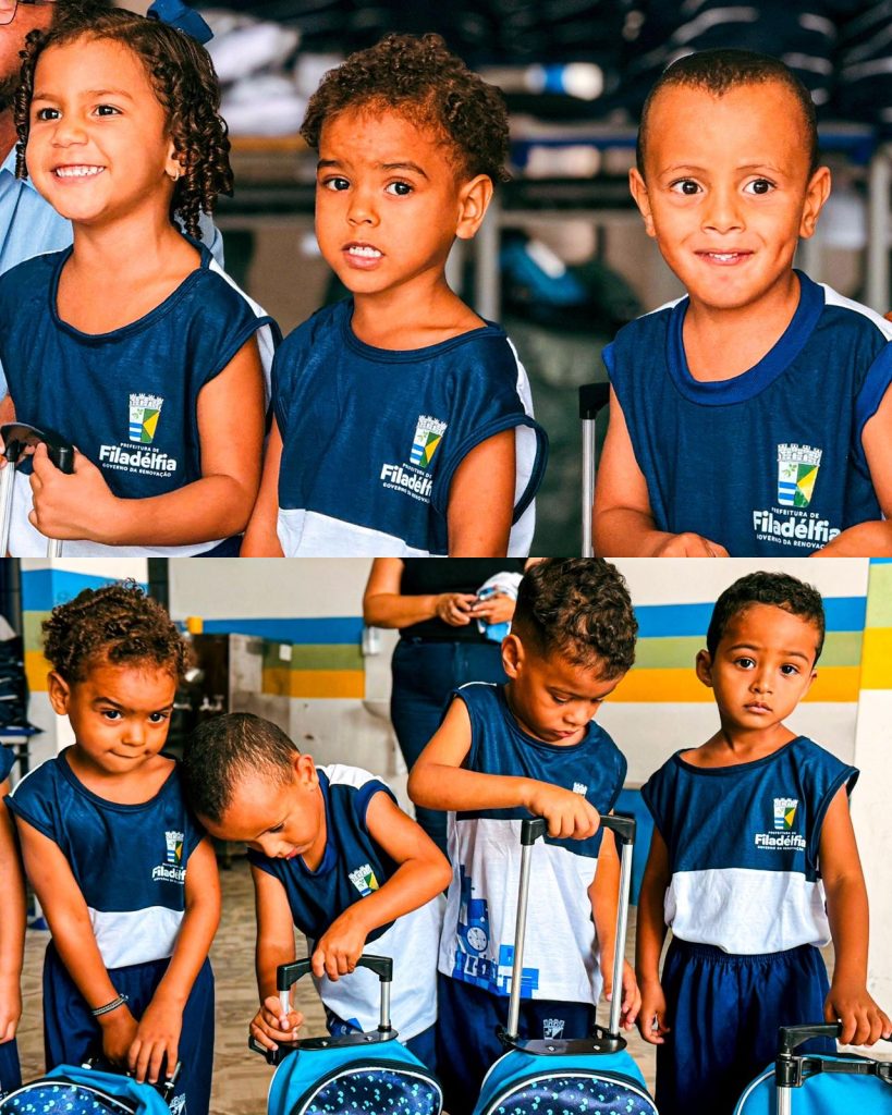 Prefeitura de Filadélfia realiza entrega de kits escolares para alunos da rede municipal de ensino 2026.