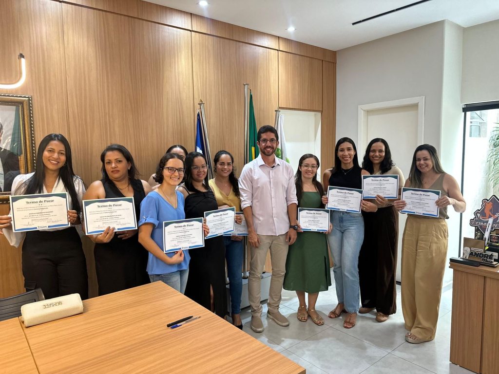 Gestão Municipal empossa novos servidores e avança no fortalecimento do serviço público em Filadélfia.